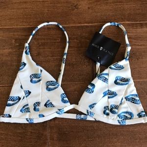 Brand new stone fox swim top